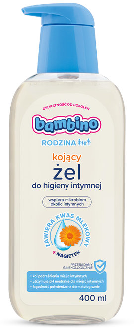 Kojący żel do higieny intymnej